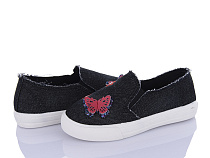 Слипоны Waldem WH09 black-red в магазине Фонтан Обуви