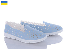 Туфли Lvovbaza B&R Ж16 блакитний в магазине Фонтан Обуви