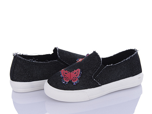 Слипоны Waldem WH09 black-red в магазине Фонтан Обуви