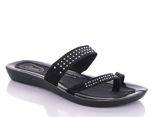 Шлепанцы Gurkem Tanyna black в магазине Фонтан Обуви