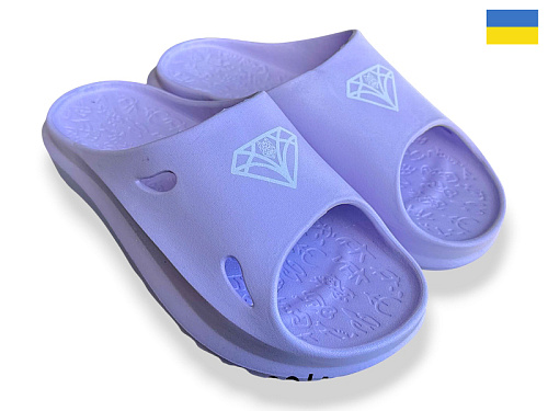 Шлепанцы Rai Shoes 2002 лаванда в магазине Фонтан Обуви