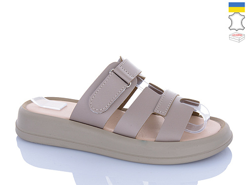 Шлепанцы Sali 5 капучино к кап-п. в магазине Фонтан Обуви