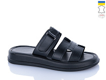 Шлепанцы Sali 5-1 чорний к чор-п. в магазине Фонтан Обуви