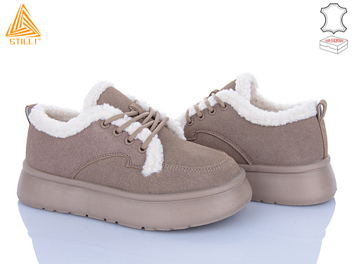 Туфли Stilli Group E2550-4 замш піна в магазине Фонтан Обуви