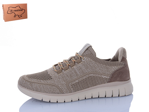 Кроссовки Restime AML26714 camel в магазине Фонтан Обуви