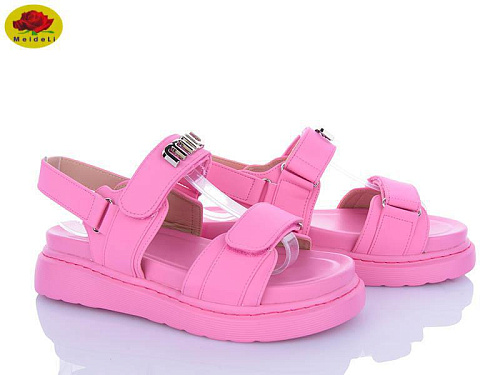 Босоножки Meideli K2205-3 pink в магазине Фонтан Обуви