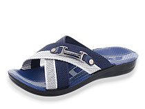 Шлепанцы Jumay Akim синій в магазине Фонтан Обуви
