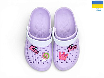 Кроксы Rai Shoes 009 бузок в магазине Фонтан Обуви