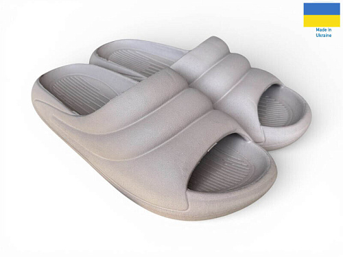 Шлепанцы Rai Shoes С97 бежевий в магазине Фонтан Обуви