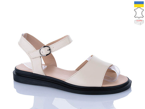 Босоножки Sali 508 беж к. в магазине Фонтан Обуви