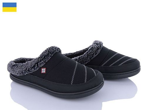 Тапочки Roks Dago ТЧ01 чорний в магазине Фонтан Обуви