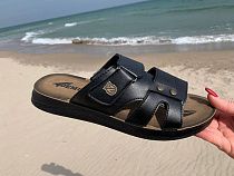 Шлепанцы Demur MKB6115 black в магазине Фонтан Обуви