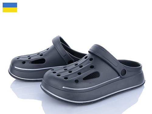 Кроксы Golden Lion E252 графіт в магазине Фонтан Обуви