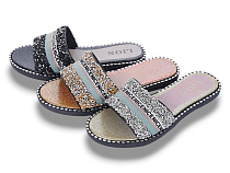 Шлепанцы Lion-Lu FYG27A mix в магазине Фонтан Обуви