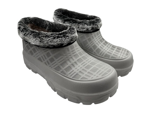 Галоши Rai Shoes 607 сірий в магазине Фонтан Обуви