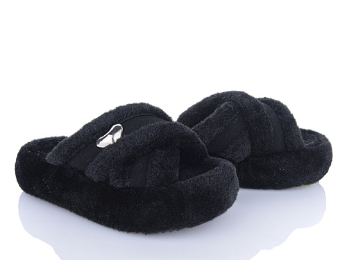 Тапочки Clibee M998 black в магазине Фонтан Обуви