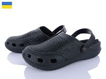 Кроксы Vladimir DS Сабо 6 чорний в магазине Фонтан Обуви