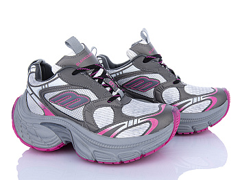 Кроссовки Clibee AD23991-2 grey-pink в магазине Фонтан Обуви