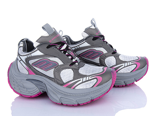 Кроссовки Clibee AD23991-2 grey-pink в магазине Фонтан Обуви