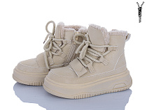 Ботинки Clibee-Shosho HB597-4 beige в магазине Фонтан Обуви