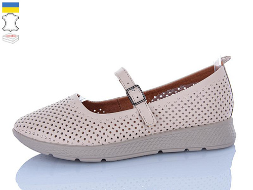 Туфли Sali 004-41 бежевий беж-п. в магазине Фонтан Обуви