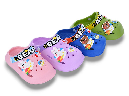 Кроксы Babyshop 2268-2H3 mix в магазине Фонтан Обуви