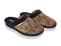 Тапочки Rai Shoes 74735720 св.коричневий в магазине Фонтан Обуви