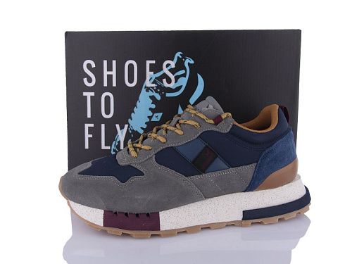 Кроссовки Restime JMO24370 navy в магазине Фонтан Обуви