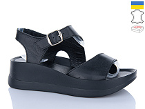 Босоножки Garti 3 чорний шк. в магазине Фонтан Обуви