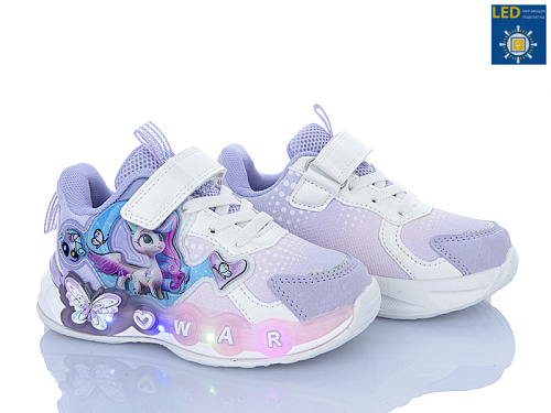 Кроссовки Apawwa EB665 purple LED в магазине Фонтан Обуви