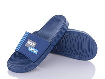 Шлепанцы No Brand XT527-2 синій в магазине Фонтан Обуви