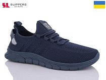 Кроссовки Slipers 249 синій в магазине Фонтан Обуви