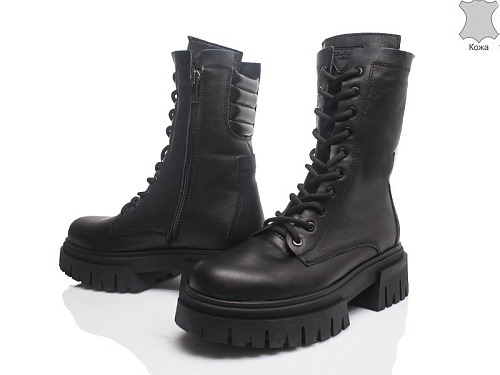 Ботинки Gratis 368 чорний зима(37-40) в магазине Фонтан Обуви