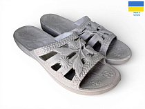 Шлепанцы Rai Shoes С60 т.бежевий в магазине Фонтан Обуви