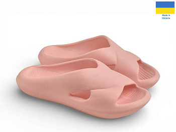 Шлепанцы Rai Shoes DS73 персик в магазине Фонтан Обуви