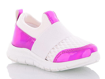 Кроссовки Lafanten 19635 white-fuchsia (22-25) в магазине Фонтан Обуви