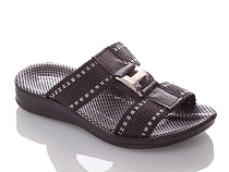 Шлепанцы Demur K26-H black-white (24-30) в магазине Фонтан Обуви