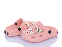 Кроксы Soylu KK021 персиковий в магазине Фонтан Обуви