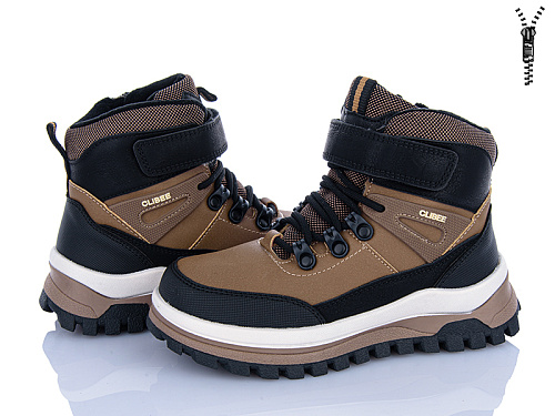 Ботинки Clibee-Shosho HC812-3 khaki-black в магазине Фонтан Обуви