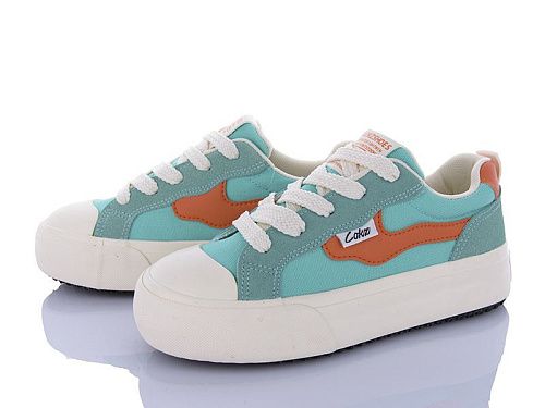 Кеды Violeta 170-29 blue-orange в магазине Фонтан Обуви