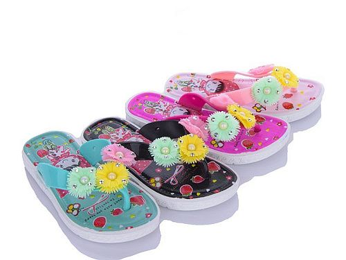 Шлепанцы Lion FY22A mix в магазине Фонтан Обуви