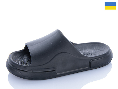 Шлепанцы Dago Прогрес M240 чорний в магазине Фонтан Обуви