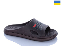 Шлепанцы Dago Крок M79 коричневий в магазине Фонтан Обуви