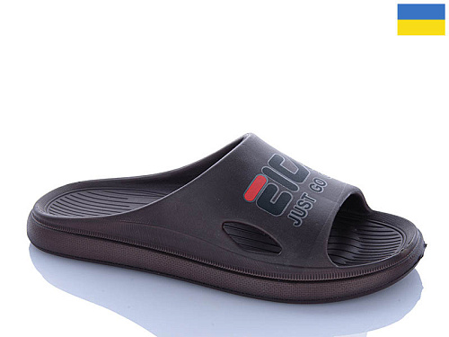 Шлепанцы Dago Крок M79 коричневий в магазине Фонтан Обуви