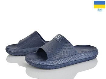 Шлепанцы Rai Shoes E235 синій в магазине Фонтан Обуви