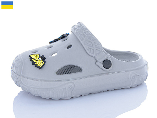 Кроксы M&L Alex13 ML3001 св.сірий в магазине Фонтан Обуви