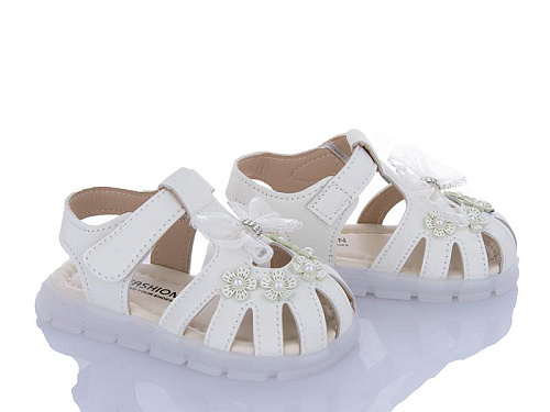 Босоножки Comfort-Baby B01 білий (22-26) в магазине Фонтан Обуви