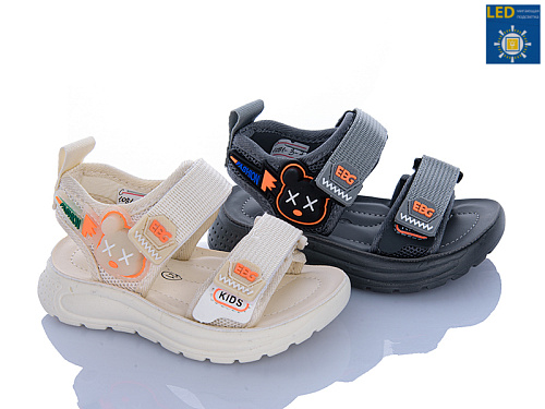 Босоножки Lilin C1081-3-7 mix LED в магазине Фонтан Обуви