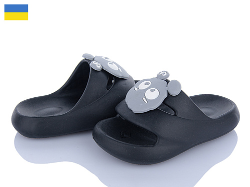 Шлепанцы Golden Lion 335 чорний в магазине Фонтан Обуви