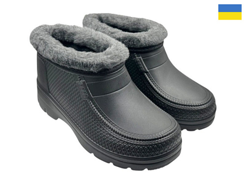Галоши Rai Shoes M1 чорний в магазине Фонтан Обуви